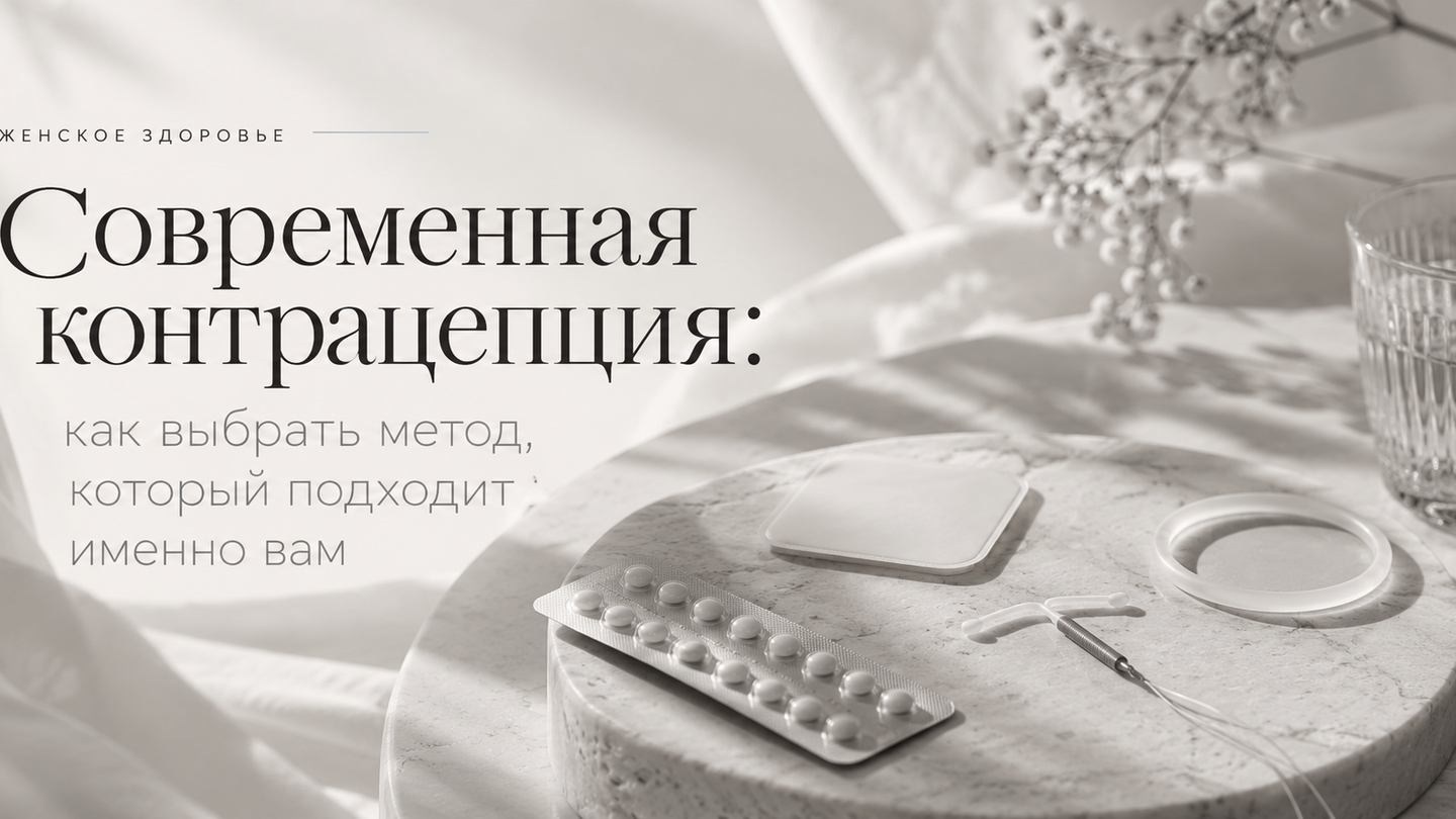 Современная контрацепция: как выбрать метод, который подходит именно вам